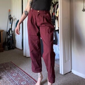 Big Bud Press Burgundy Trousers